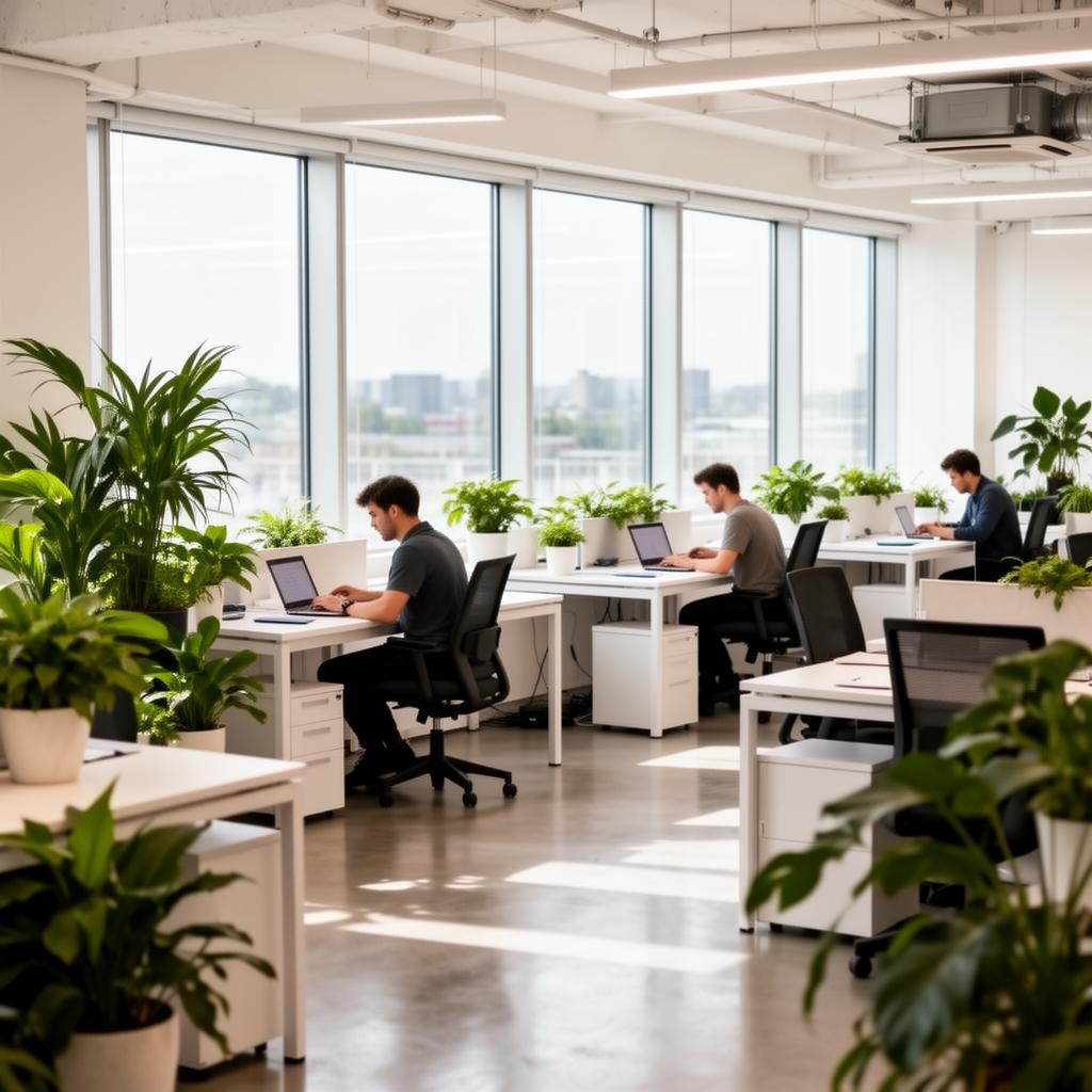 The Scene One Health advisor team in a bright modern office