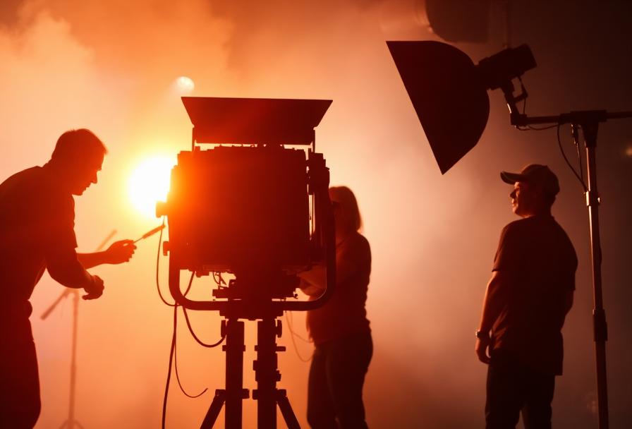 Grip & Electric — cinematic on-set photo
